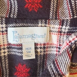 Pajamagram Plaid Pajama Top